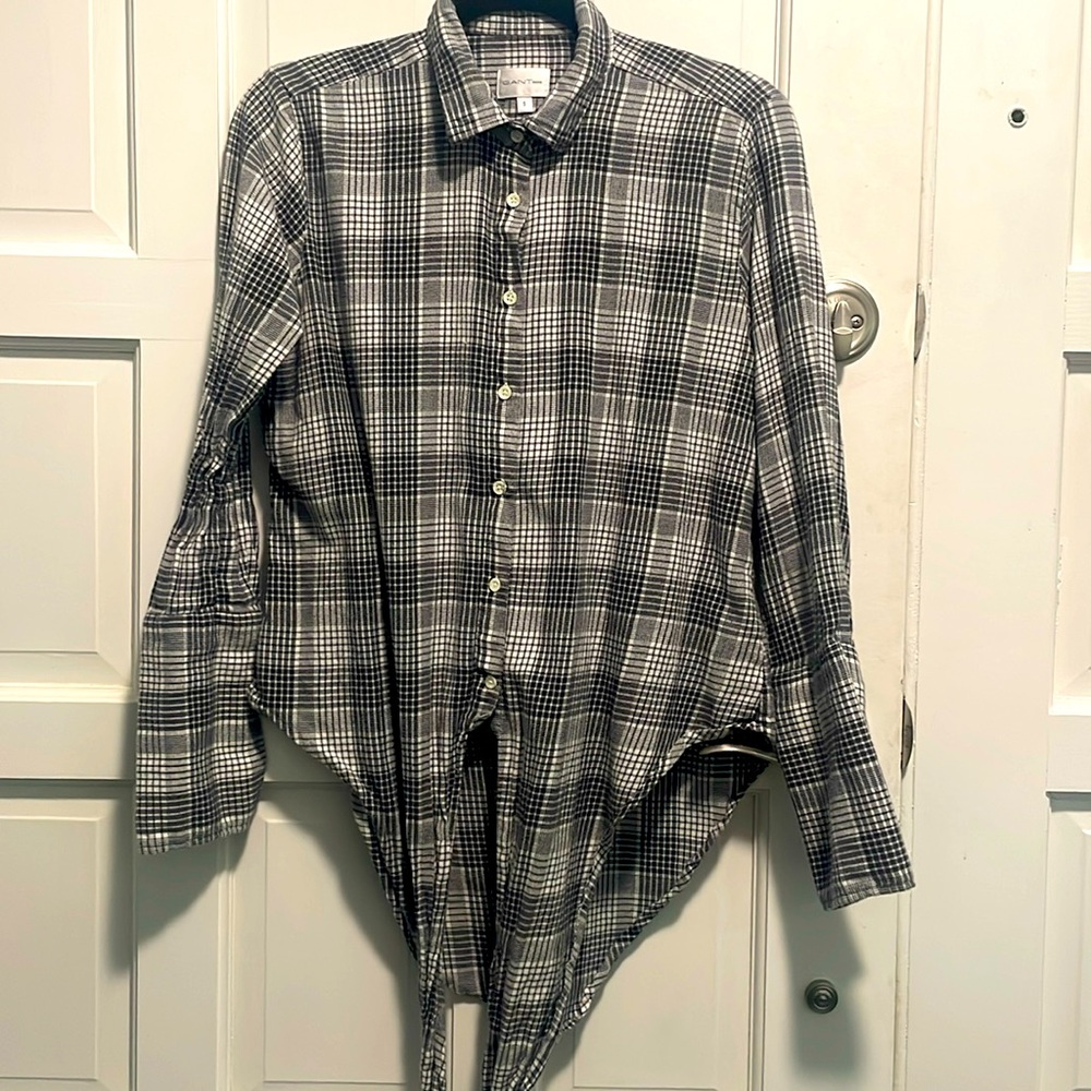GANT rugger women’s shirt tie front size S